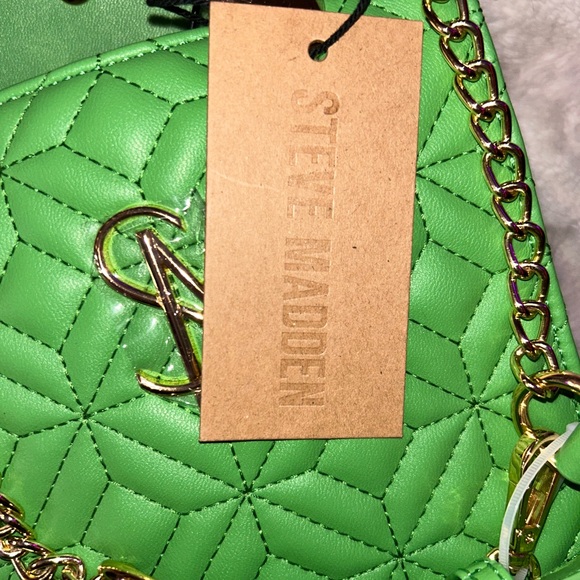 GREEN STEVE MADDEN PURSE BNWT - Picture 5 of 5